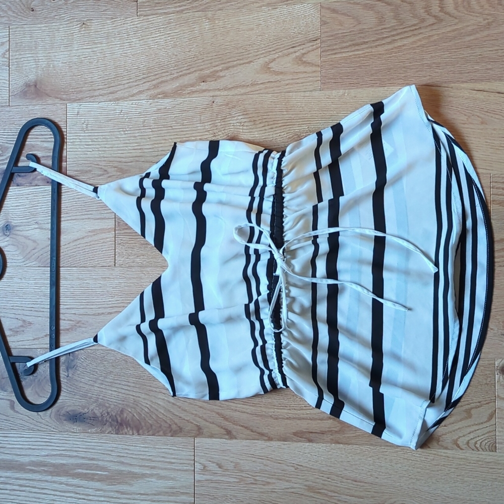 Babaton. Striped Top. Size XXS